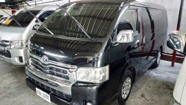 Selling Black Toyota Hiace 2015 in Quezon City