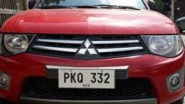 Red Mitsubishi Strada 2010 for sale in Parañaque