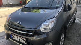 Grey Toyota Wigo 2017 for sale in Quezon