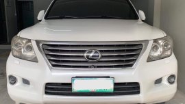Pearl White Lexus Lx 2009 for sale in Manila