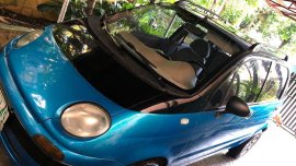 Selling Blue Chevrolet Matiz 1999 in Manila