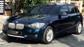 Selling Blue Bmw 118D 2013 in Quezon City