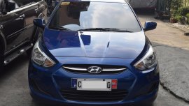 Selling Blue Hyundai Accent 2017 in Quezon City