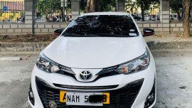 White Toyota Yaris 2018 for sale in Automatic