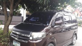 Black Suzuki Apv 2010 for sale in Manual