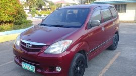 Red Toyota Avanza 2008 for sale in Manual