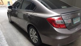 Grey Honda Civic 2012 for sale in Manila