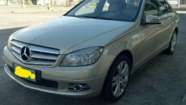 Silver Mercedes-Benz C200 2010 for sale in Automatic