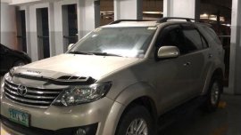 Beige Toyota Fortuner 2012 for sale in Manila