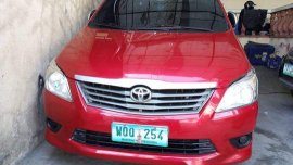 Selling Red Toyota Innova 2013 in Taguig