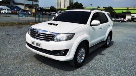 White Toyota Fortuner 2014 for sale in Automatic