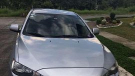 Silver Mitsubishi Lancer 2010 for sale in Manila