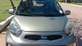 Silver Kia Picanto 2015 for sale in Manila