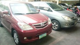 Red Toyota Avanza 2008 for sale in Manila
