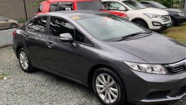 Grey Honda Civic 2014 for sale in Automatic