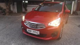 Selling Red Mitsubishi Mirage 2019 in Quezon City
