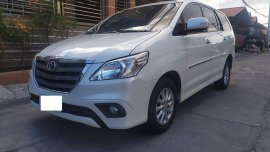 White Toyota Innova 2014 for sale in Angeles