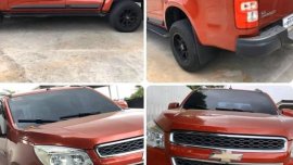 Sell Orange 2016 Chevrolet Colorado in Panay