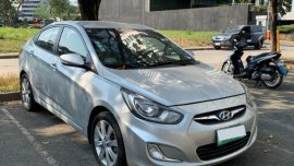 Silver Hyundai Accent 2011 for sale in Automatic