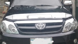 Black Toyota Fortuner 2008 for sale in Manila