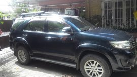 Selling Black Toyota Fortuner 2013 in Meycauayan