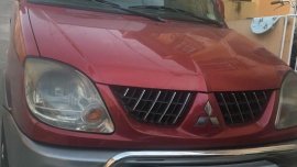 Red Mitsubishi Adventure 2006 for sale in Manual