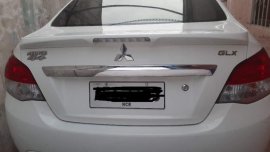 White Mitsubishi Mirage g4 2014 for sale in Manila