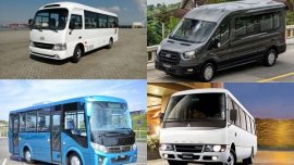 List of the most popular minibus in the Philippines