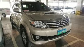 Selling Beige Toyota Fortuner 2013 in Cebu