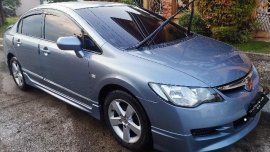 Blue Honda Civic 2007 for sale in Automatic