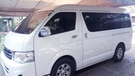 Pearl White Toyota Grandia 2013 for sale in Malabon