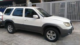 Sell White 2008 Mazda Tribute at 74000 km