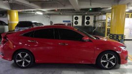 Sell Red 2017 Honda Civic at 13000 km 