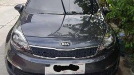 Grey Kia Rio 2016 at 24400 km for sale 