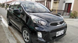 Black Kia Picanto 2016 for sale in Tanza