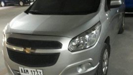 Sell Silver 2014 Chevrolet Spin at 78000 km 