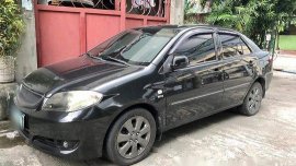 Black Toyota Vios 2006 at 75000 km for sale 