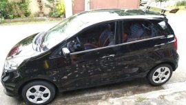 Black Kia Picanto 2015 at 36000 km for sale