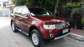Sell Red 2011 Mitsubishi Montero Sport Automatic Diesel 