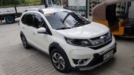 White Honda BR-V 2017 Automatic for sale 