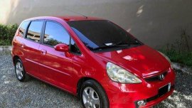 Selling Red Honda Jazz 2004 Automatic Gasoline 