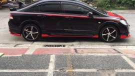 Black Honda Civic 2009 Manual for sale