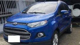 Sell Blue 2018 Ford Ecosport at 10990 km