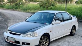 White Honda Civic 1999 Manual for sale 