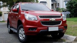 Selling Red Chevrolet Trailblazer 2014 at 48000 km 