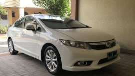 Selling White Honda Civic 2012 in Manila