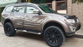 Selling Brown Mitsubishi Montero Sport 2013 Automatic Diesel 