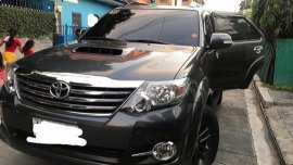 Grey Toyota Fortuner 2015 Automatic for sale 