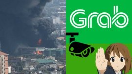 Skyway Stage 3 collapses due to fire and the NPC suspends Grab's on-ride surveillance