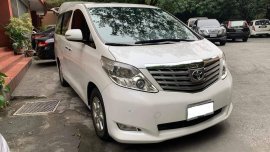Pearl White Toyota Alphard 2011 for sale in Manila